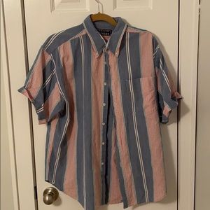Large Baxter colorful short sleeve button down